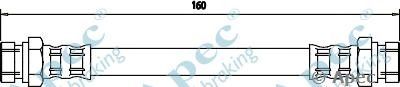 APEC BRAKING hos3118 -  Тормозной шланг